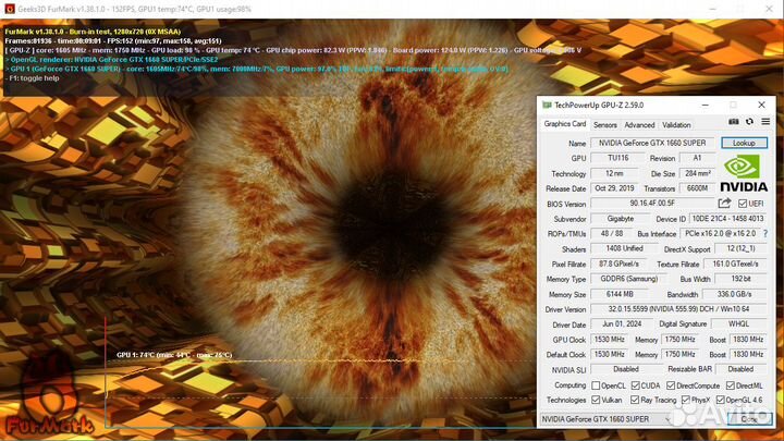 Gigabyte GeForce GTX 1660 OC Super 6Gb