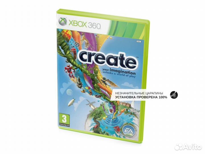 Create, б/у, незнач.царап. (Xbox360)
