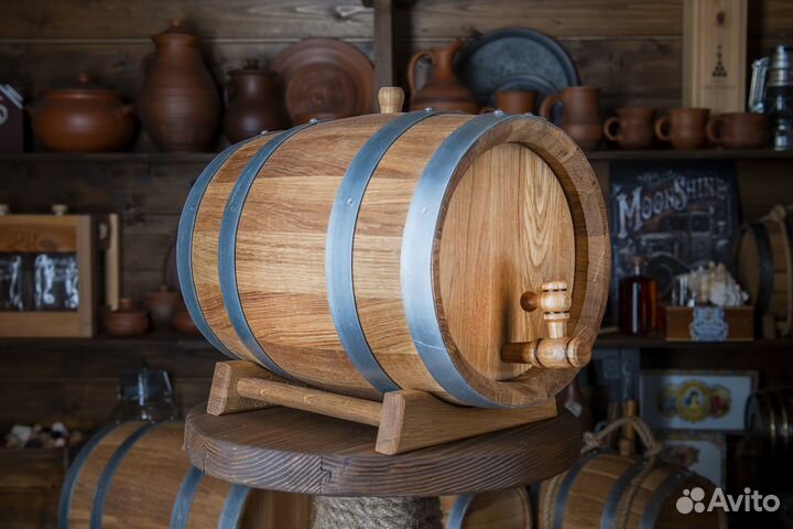 Бочка дубовая 10 литров