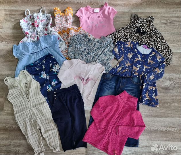 Вещи пакетом фирменная одежда для девочки 92-98р