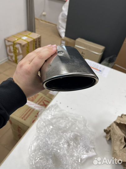 Насадка на глушитель Mercedes w204