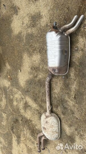 Глушитель Mercedes w210