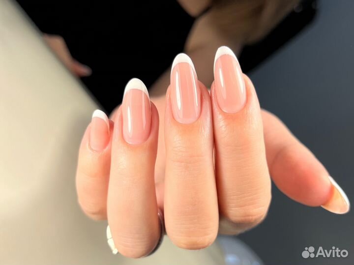 Маникюр наращивание ногтей
