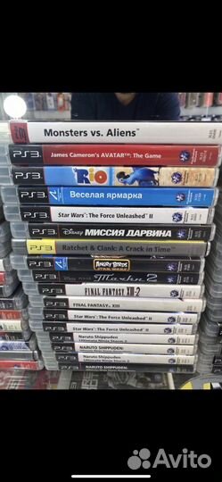 Диски на PS3, X BOX 360 x box one