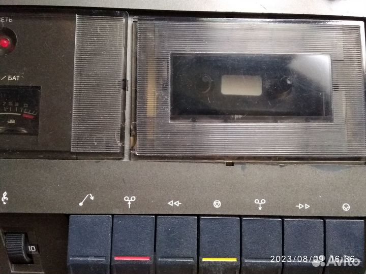 Кассетный магнитофон Соната 216 СССР