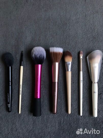 Кисти для макияжа оригинал (ecotools, bobbi brown)