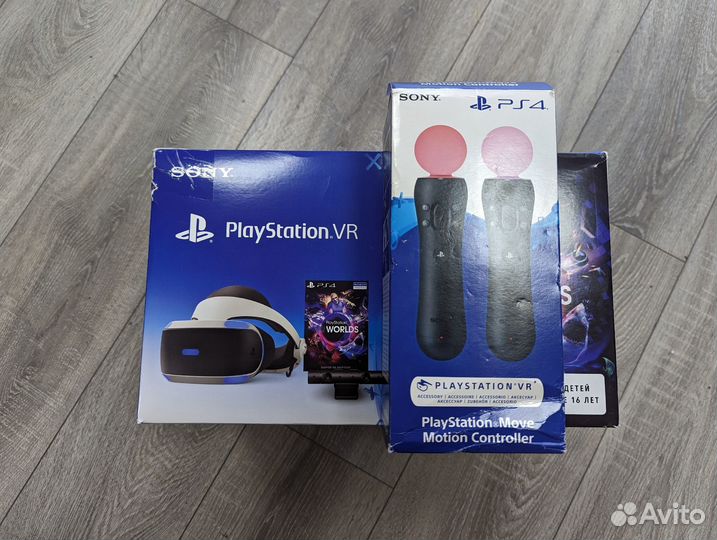 Sony PlayStation 4 VR + PS move
