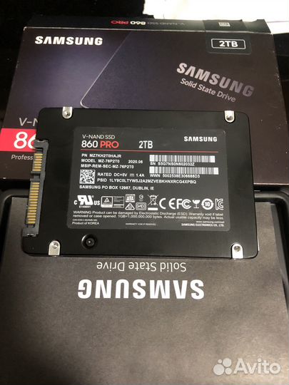Ssd samsung 860 pro 2 Tb