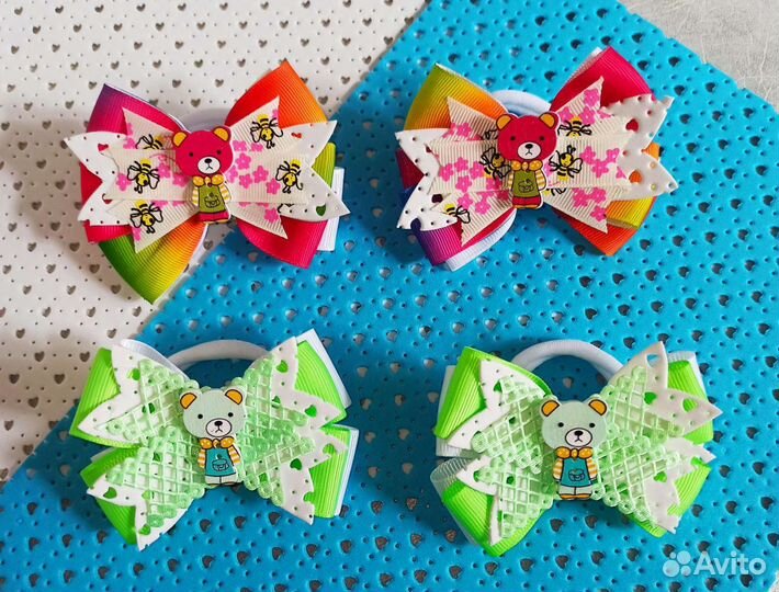 Резинки для волос ручной работы