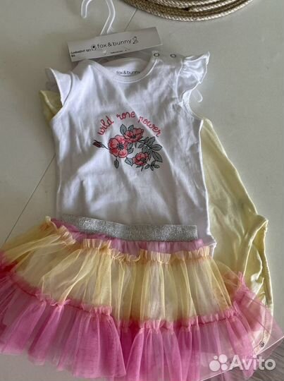 Вещи на девочку 74-86 см