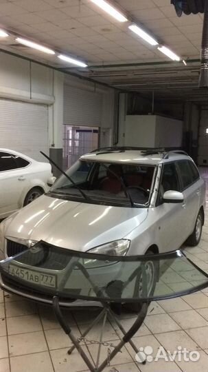 Лобовое стекло на Шкода Фабия