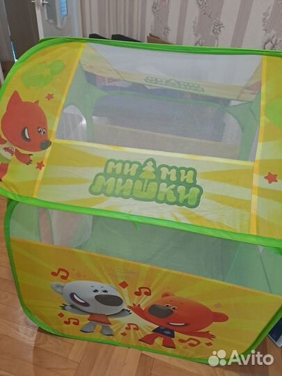 Палатка детская домик б/у