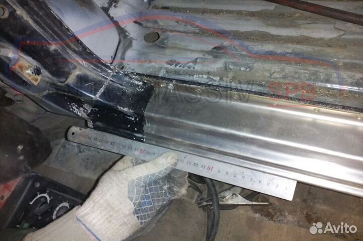 Пороги кузовные Fiat Sedici 1 рест