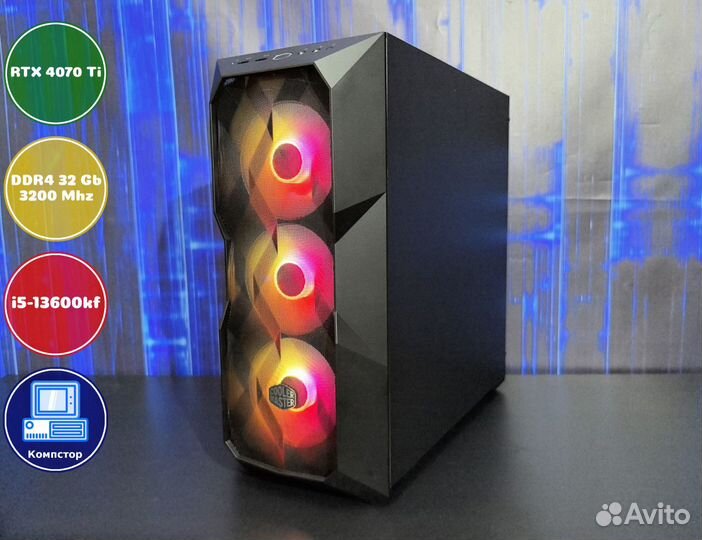 Сборка пк для 2к i5-RTX4070Ti-32DDR4-QIL839407-B760