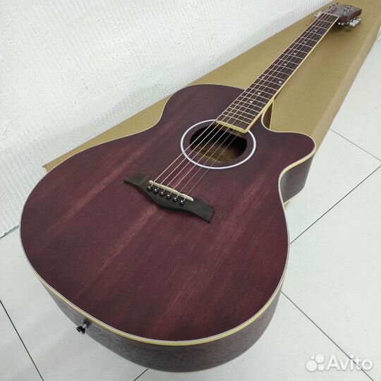 Гитара новая акустическая Sevillia красное дерево