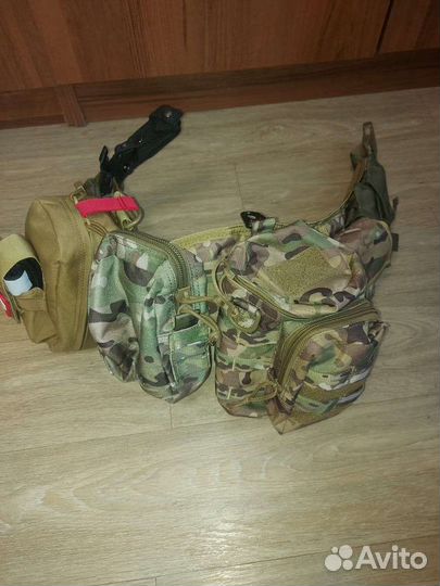 Тактический пояс в сборе