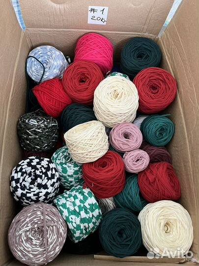 Трикотажные нити 15 кг