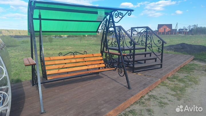 Качели для дачи