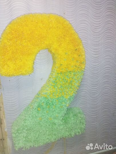 Цифра 2 для фотозоны