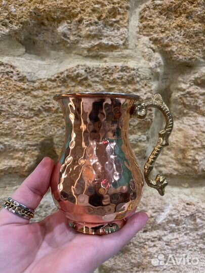Кружка медная ручная работа