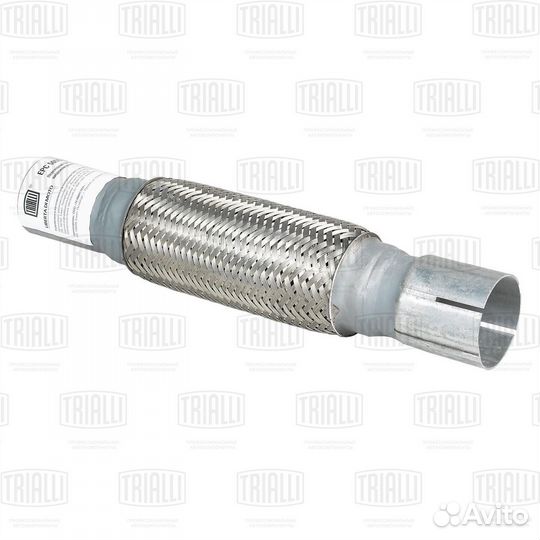 Переходник 50 55 L350 под хомут с гофрой 50х200 не