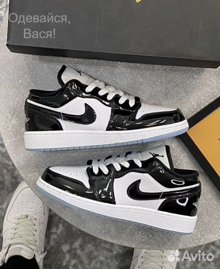 Кроссовки nike air jordan 1 low se concord