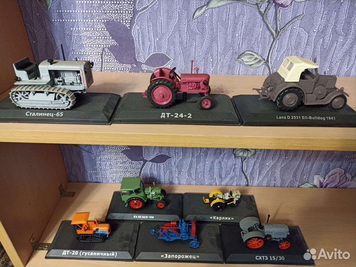 Модельки тракторов 1:43