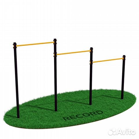 Турник уличный Record R3 тройной