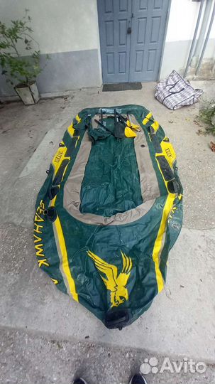 Надувная лодка seahawk 4