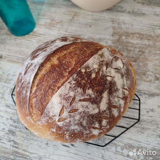 Хлеб бездрожжевой, на закваске