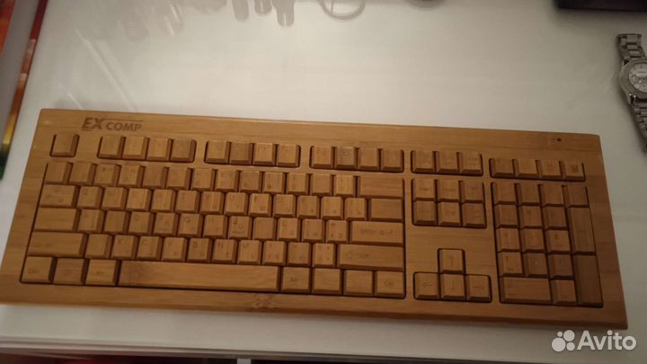 Клавиатура из бамбука