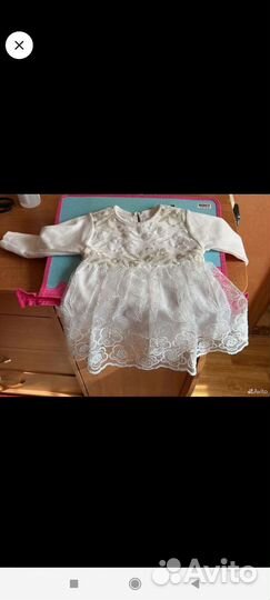 Платье для девочки 68 74