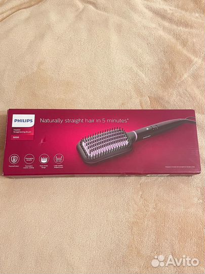 Оригинальная расческа выпрямитель Philips BHH880