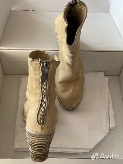 Guidi back zip boot HN06