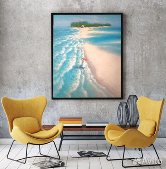 Картина маслом на холсте 