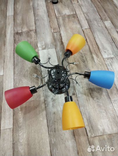 Люстра потолочная бу