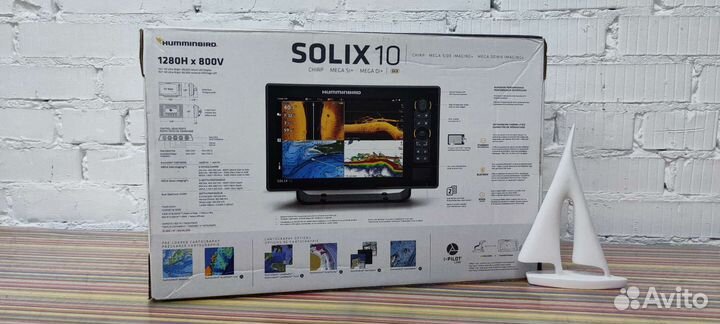 Humminbird solix 10 chirp mega SI+ G3