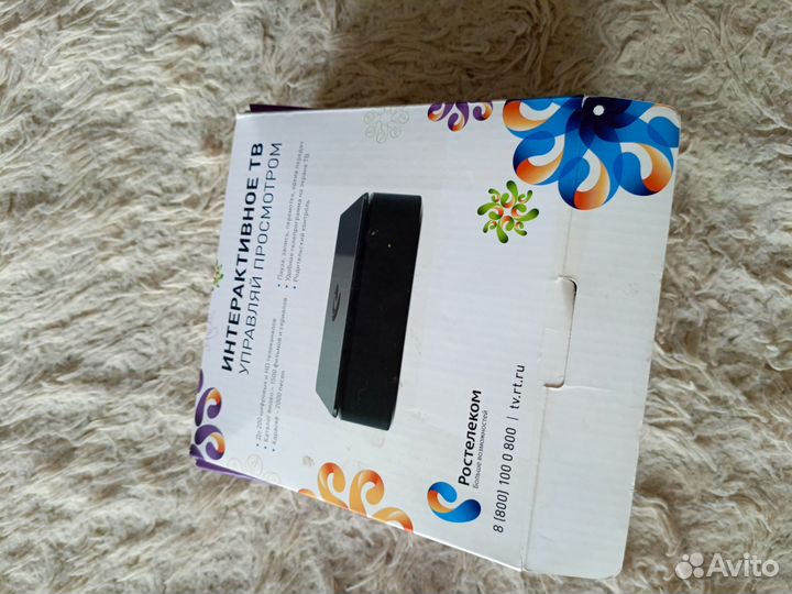 Интерактивная тв приставка Ростелеком SML-482 HD