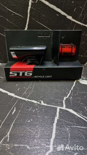 Комплект фонарей велосипедныхSTG,JY7024+6068T,задн