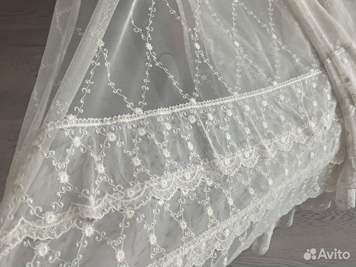 Комплект шторы и тюль в детскую