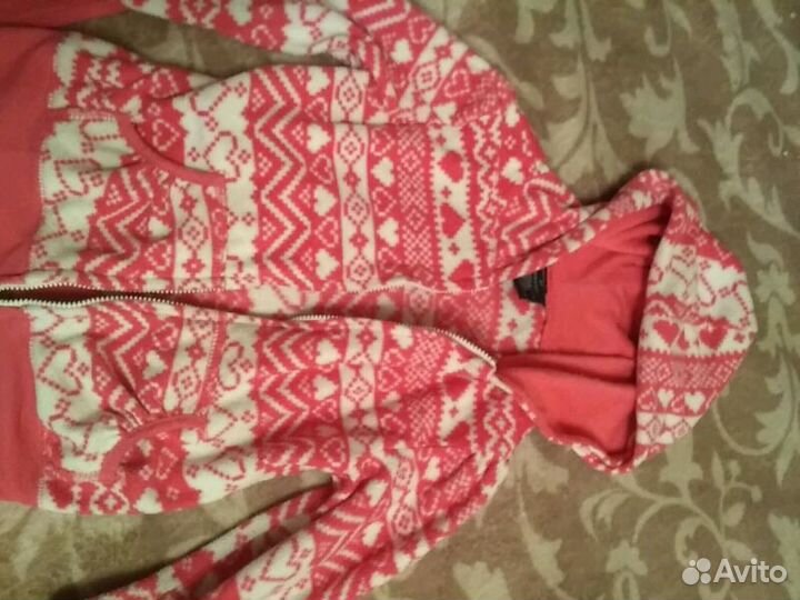 Костюм флис для девочки 4-5 лет