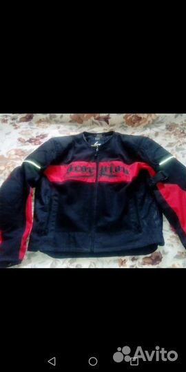 Мотокуртка с защитой