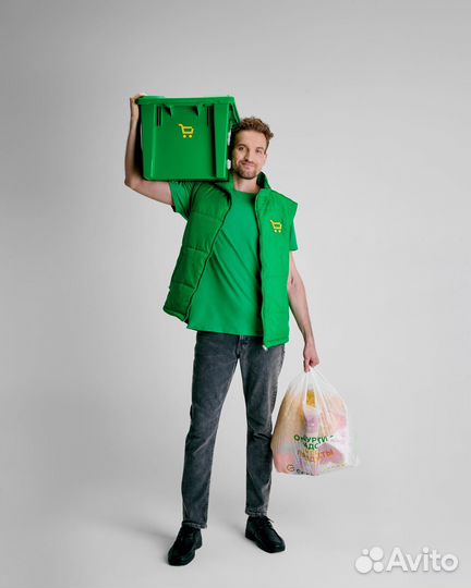 Пеший универсал (сборщик) 16+ еженедельная оплата