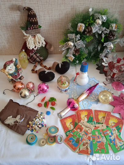 Игрушки и аксессуары новогодние СССР