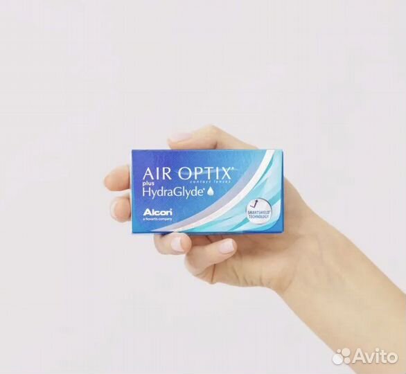 Линзы Alcon hydraglyde -3,5