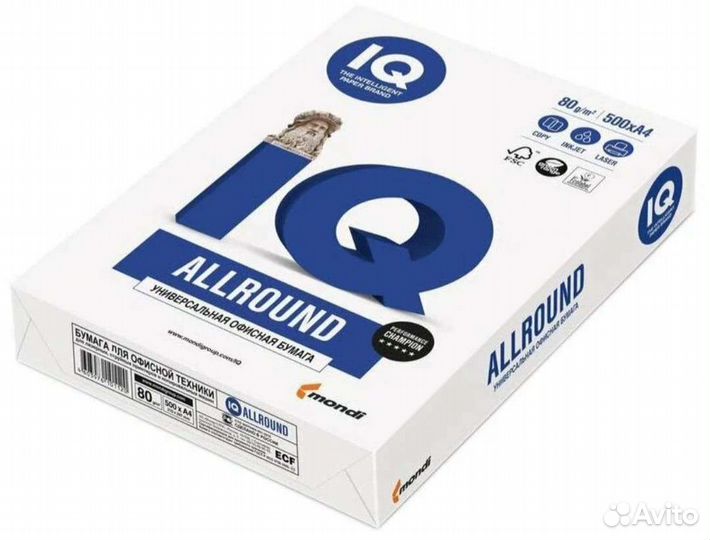 Офисная бумага a4 белая