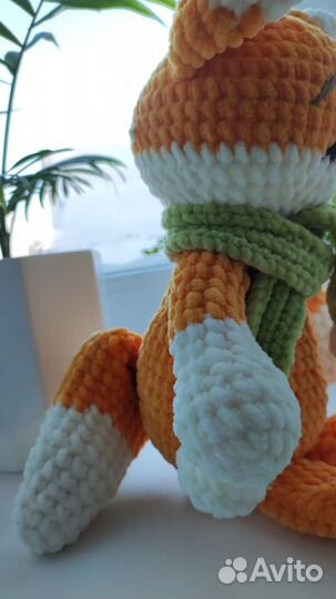 Вязаные игрушки Лисенок