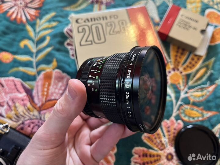 Canon fd 20mm 2.8 новый