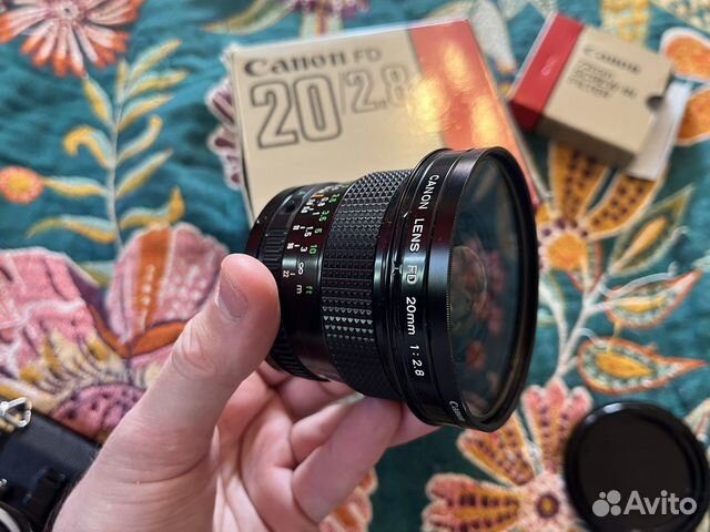 Canon fd 20mm 2.8 новый