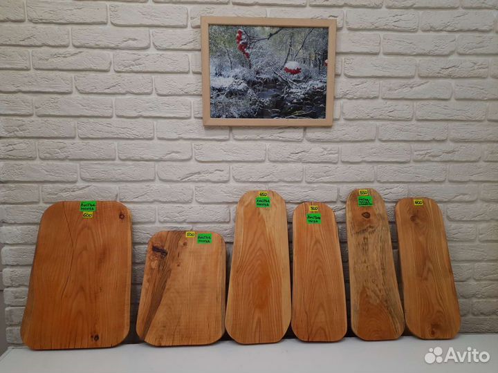 Доска разделочная слэб спилы